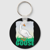 Kind Friendly Goose Sleutelhanger (Voorkant)