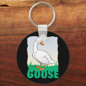 Kind Friendly Goose Sleutelhanger (Voorkant)
