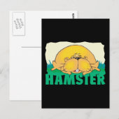 Kind Friendly Hamster Briefkaart (Voorkant / Achterkant)