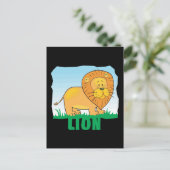 Kind Friendly Lion Briefkaart (Staand voorkant)