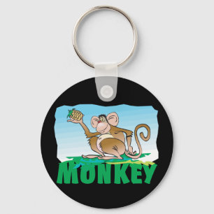 Kind Friendly Monkey Sleutelhanger