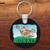 Kind Friendly Monkey Sleutelhanger (Voorkant)