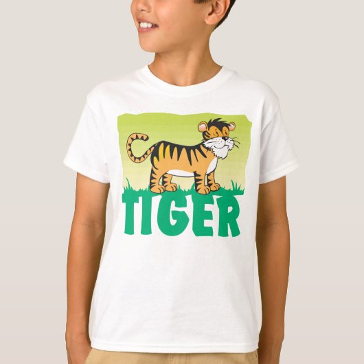 Kind Friendly Tiger T-shirt (Voorkant)