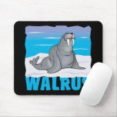 Kind Friendly Walrus Muismat (Met muis)