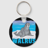 Kind Friendly Walrus Sleutelhanger (Voorkant)
