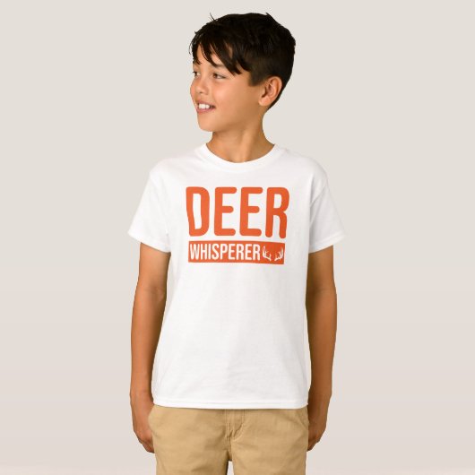 Kind Funny Deer Hunting Shirt (Voorkant volledig)