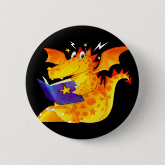 Kind Funny Halloween Baby Dragon Ronde Button 5,7 Cm