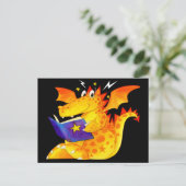 Kind Funny Halloween Dragon Briefkaart (Staand voorkant)