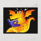 Kind Funny Halloween Dragon Briefkaart (Voorkant)