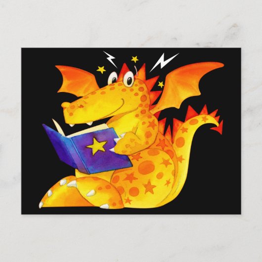 Kind Funny Halloween Dragon Briefkaart (Voorkant)