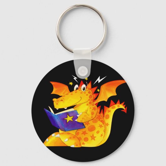 Kind Funny Halloween Dragon Sleutelhanger (Voorkant)