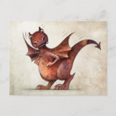 Kind Funny Little Dragon Briefkaart (Voorkant)