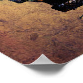 Kind Funny Rusty Steampunk Robot Art Poster (Hoek)