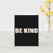 Kind Gebarentaal Doof Kaart (Gele Bloem)