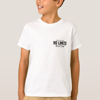Kind Geen grenswaarden remmen voor en achter T-shi T-shirt