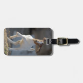 Kind Geitenspelen Bagagelabel (Voorkant horizontaal)