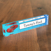 Kind Gepersonaliseerde naam en Bord Fotonaam Naambordje (Zijkant)