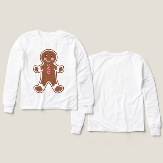 Kind Gingerbrood Boy Sweatshirt (Voorkant /achterkant)