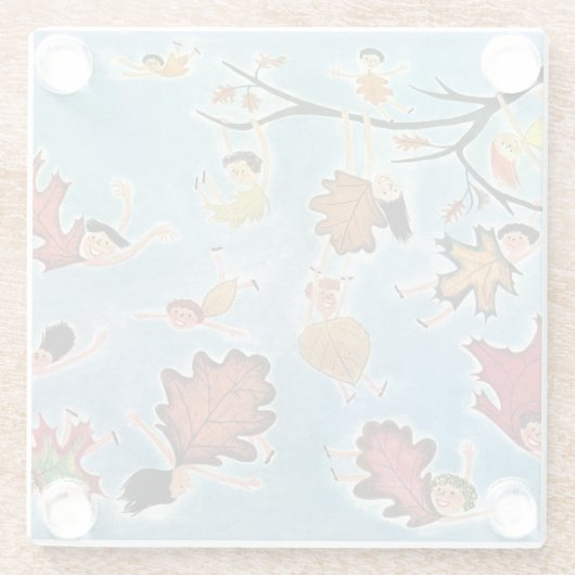 Kind Glazen Onderzetter (Achterkant)