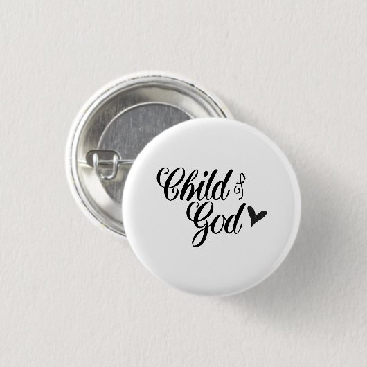 Kind Gods - Christelijk Ronde Button 3,2 Cm (Voorkant /achterkant)