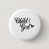 Kind Gods - Christelijk Ronde Button 3,2 Cm (Voorkant)