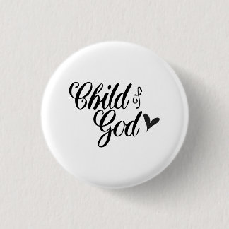 Kind Gods - Christelijk Ronde Button 3,2 Cm
