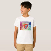Kind "Godspreuk Jr." - Fancy Logo T-shirt (Voorkant volledig)