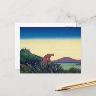 Kind Grass, Vasilisa de Wijsste door Roerich Briefkaart