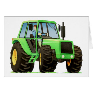 Kind Green Tractor