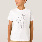 KIND GREYHOUND T-SHIRT (Voorkant)