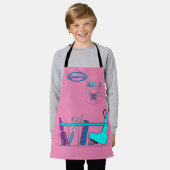 Kind Hair Dresser Dress Up Costume Schort (Gedragen)