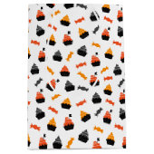 Kind Halloween Party Snoep Cupcakes Medium Cadeauzakje (Voorkant)