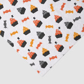 Kind Halloween Party Snoep Cupcakes Tissuepapier (Detail)