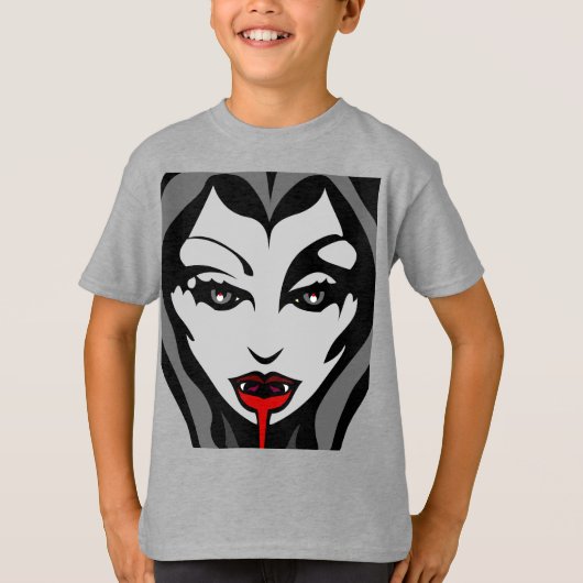 Kind Halloween Shirt Costume Vampire Sweatshirt (Voorkant)