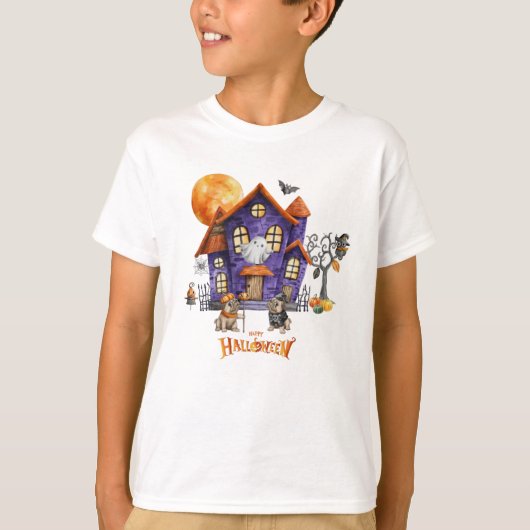 Kind Halloween T-Shirt (Voorkant)