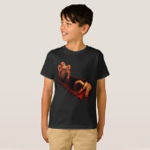 Kind Halloween T-Shirt Horror Zombie Ondood T-shir (Voorkant volledig)