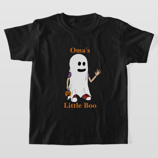 Kind Halloween Tshirt van Oma Oma (Laagn)