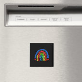Kind Hand Gebarentaal Puzzel Autisme als Bewustzij Magneet (Insitu (Vaatwasser))