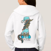 Kind Hanukkah Kayla Horse Hooded Sweatshirt (Achterkant)