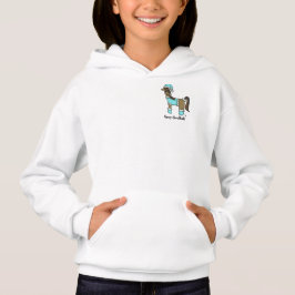 Kind Hanukkah Kayla Horse Hooded Sweatshirt