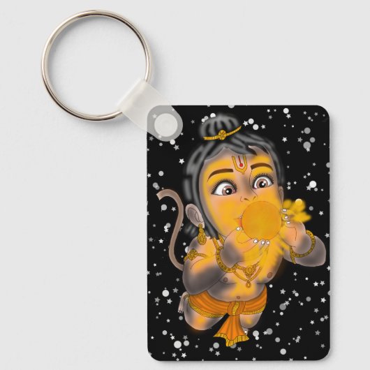 Kind Hanuman-sleutelhanger Sleutelhanger (Voorkant)