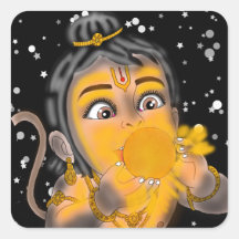 Kind Hanuman Stickers