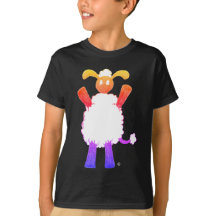 Kind Happy Hensly Rainbow T-shirt-Shirt