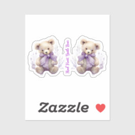 Kind Hart Gentle Beer Stickers - Schattige Beer On