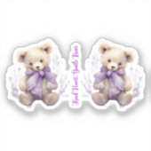 Kind Hart Gentle Beer Stickers - Schattige Beer On (Voorkant)