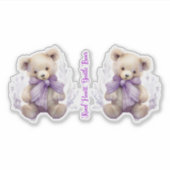 Kind Hart Gentle Beer Stickers - Schattige Beer On (Voorkant)