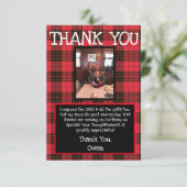 Kind - Hartelijk dank Bedankkaart (Staand voorkant)