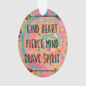 Kind Heart  Inspirerend Ornament (voorkant)