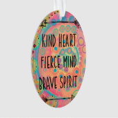 Kind Heart  Inspirerend Ornament (voorkant)