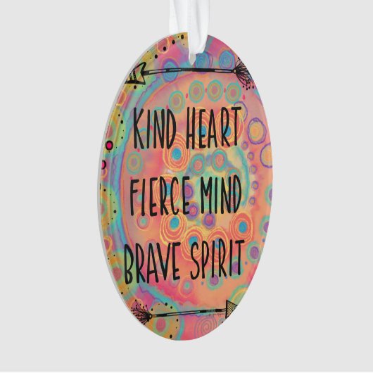 Kind Heart Inspirerend Ornament (voorkant)